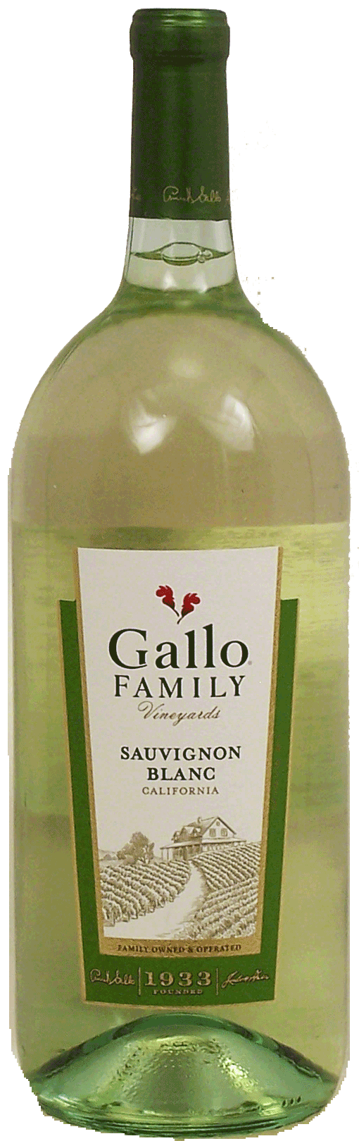 Ernest & Julio Gallo Vineyards sauvignon blanc of California, 13% alc. by vol. Full-Size Picture